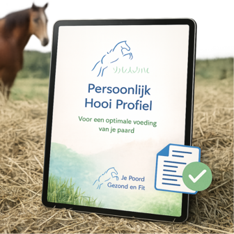 Persoonlijk Hooi Profiel + follow-up call met persoonlijke uitleg